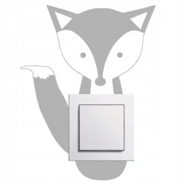 naklejka-pod-wlacznik-kontakt-gniazdko-na-sciane-lisek-k167-074