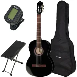 gitara-klasyczna-thomann-c-404-blk-4-4-czarna-pokrowiec-tuner-podnozek