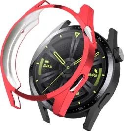 czerwone-elastyczne-etui-ochronne-case-obudowa-do-huawei-watch-gt-3-46mm