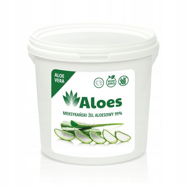 ﻿ALOES ALOE VERA ŻEL KOSMETYCZNY 5 KG