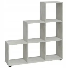 regal-schodkowy-szary-beton-107-cm-material-drewnopochodny