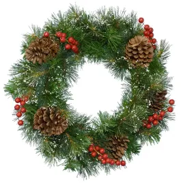 wianek-swiateczny-na-drzwi-ozdoba-na-okno-zielony-proszony-50cm-z-szyszkami