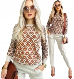 dres-damski-komplet-dzianinowy-wzorzysty-modny-stylowy