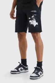 czarne-bawelniane-luzne-spodenki-kieszenie-nadruk-przed-kolano-boohoo-32