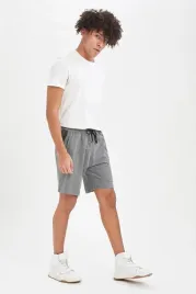 spodenki-dresowe-szary-melanz-szorty-wiazane-kieszenie-siatka-defacto-xl