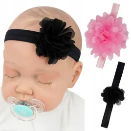 2pak-opaska-niemowleca-kwiat-czarna-rozowa-r-38-41