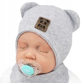 szary-komplet-panda-czapka-apaszka-r-46-48