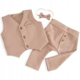 elegancki-komplet-niemowlecy-z-mucha-bawelniany-mrofi-roz-98-bezowy