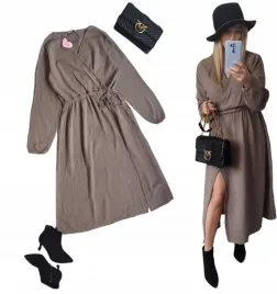 sukienka-muslinowa-dluga-brazowa-rozciecie