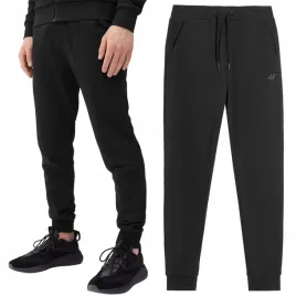 spodnie-dresowe-meskie-4f-joggery-sportowe-dres-ze-sciagaczem