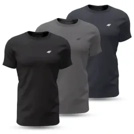 koszulka-meska-4f-t-shirt-bawelniany-na-co-dzien-zestaw-3pak-limitowana