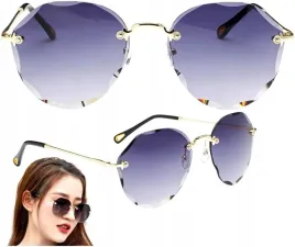 okulary-damskie-bezramkowe-przeciwsloneczne-szare-uv400-ramki-zlote-pilotki