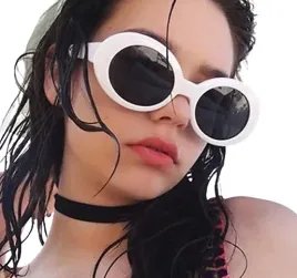 okulary-kurt-cobain-biale-vintage-owalne