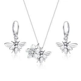 pszczola-pszczolka-niezapominajka-komplet-bizuterii-splot-rolo-srebro-925