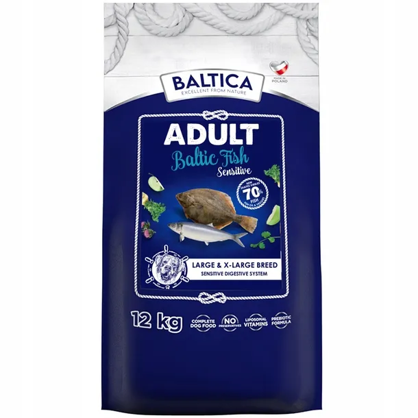 BALTICA ADULT BALTIC FISH 12KG Karma z rybami bałtyckimi XL