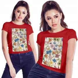 koszulka-damska-kobieca-t-shirt-unikalny-design-kwiaty-kwiatki-m-jakosc