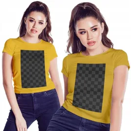 koszulka-damska-kobieca-t-shirt-unikalny-design-kratka-krata-2xl-jakosc