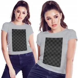 koszulka-damska-kobieca-t-shirt-unikalny-design-kratka-krata-2xl-jakosc