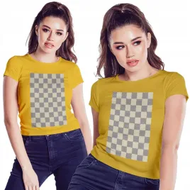 koszulka-damska-kobieca-t-shirt-unikalny-design-kratka-krata-m-jakosc