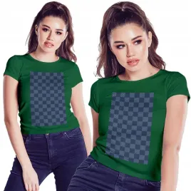 koszulka-damska-kobieca-t-shirt-unikalny-design-kratka-krata-xl-jakosc