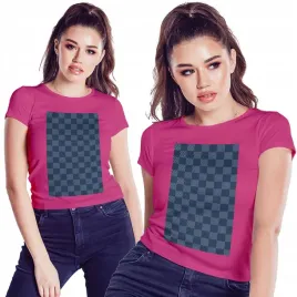 koszulka-damska-kobieca-t-shirt-unikalny-design-kratka-krata-m-jakosc