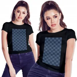 koszulka-damska-kobieca-t-shirt-unikalny-design-kratka-krata-l-jakosc