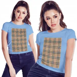 koszulka-damska-kobieca-t-shirt-unikalny-design-kratka-krata-xs-jakosc