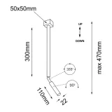 punktowa-lampa-sufitowa-kosame-2036-shilo-tuba-podluzna-metalowa-zlota