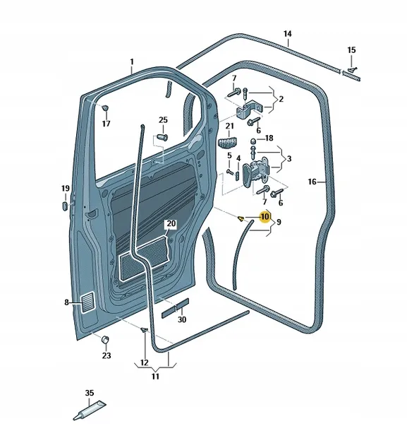 klip-oryginal-vag-7h0837485-numer-katalogowy-oryginalu-7h0837485-7h0-837-485-transporter-t5-t6-volkswagen-caravelle-multivan