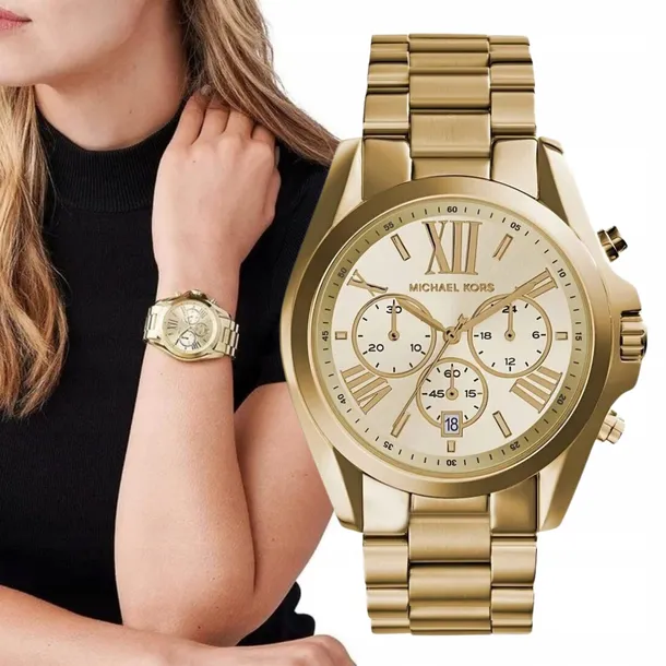 NOWY ORYGINALNY ZEGAREK Michael Kors MK5605 Bradshaw POMYSŁ NA PREZENT