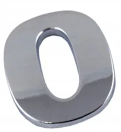 emblemat-litera-literka-cyfra-cyfry-chrom-o-o-t7j92