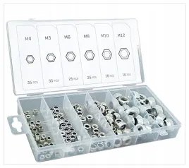 koddb-89921-nakretki-kontrujace-zestaw-w7q19-146szt-m4-m12