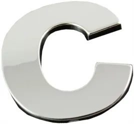 emblemat-litera-literka-cyfra-cyfry-chrom-c-c-j3y03