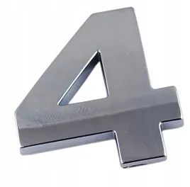 emblemat-cyfra-cyfry-litera-duza-chrom-4-cztery-j9h45