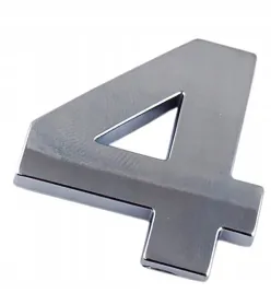 emblemat-cyfra-cyfry-litera-duza-chrom-4-cztery-u5f35