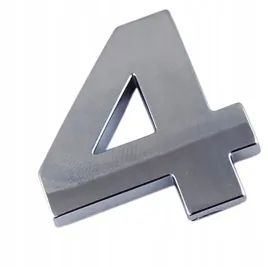 emblemat-cyfra-cyfry-litera-duza-chrom-4-cztery-n8y11