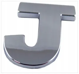 q5c97-emblemat-litera-literka-cyfra-cyfry-chrom-j-j-0000-00