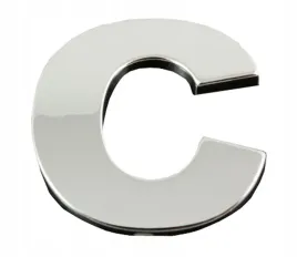 emblemat-litera-literka-chrom-c-c-duze-56cm