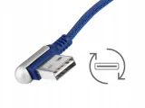 kabel-120-cm-dwustronne-katowe-usb-greater-usb-c-navy-stan-nowy
