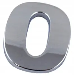 emblemat-litera-literka-cyfra-cyfry-chrom-o-o-x6t51