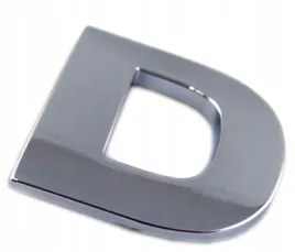 emblemat-litera-literka-cyfra-cyfry-chrom-d-x1y08