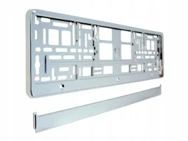 ramka-pod-tablice-rejestracyjna-metalizowana-bez-jednego-zatrzasku