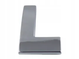 emblemat-litera-literka-cyfra-cyfry-chrom-l-l