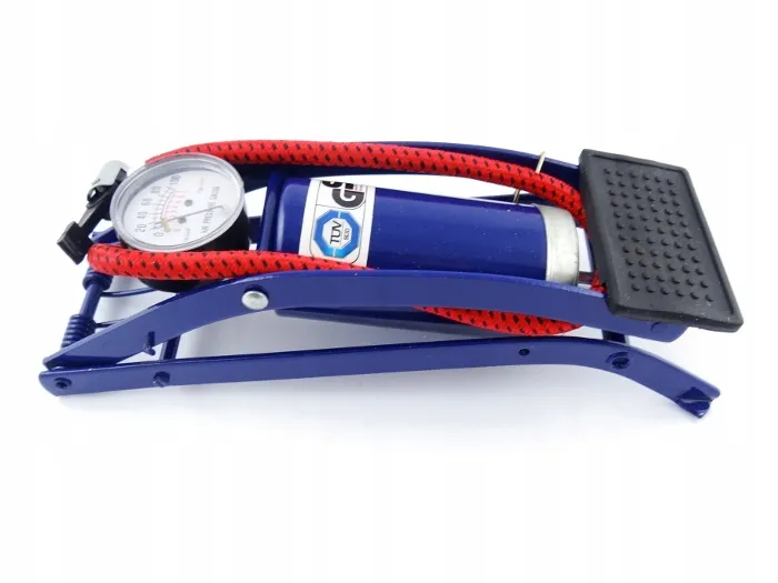 pompka-nozna-do-kol-samochodowa-niebieska-metalowa-do-motoru-roweru-pilek