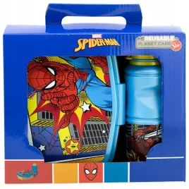 zestaw-bidon-i-sniadaniowka-stor-spider-man-420-ml