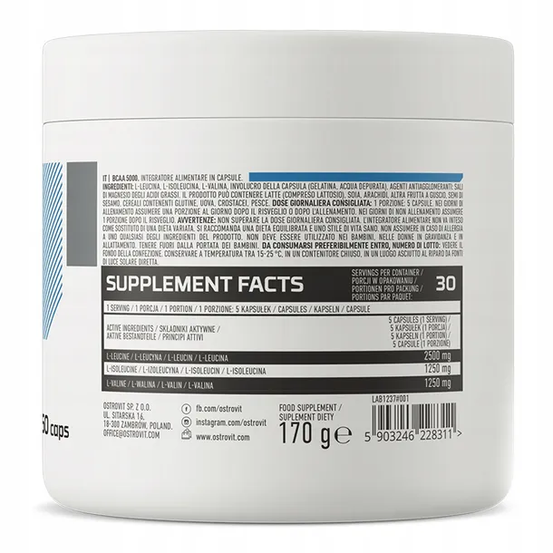 ostrovit-bcaa-5000-mg-150-kapsulek-rodzaj-bcaa