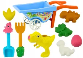 zestaw-zabawek-do-piasku-toczka-szesc-foremek-konewka-dinozaury