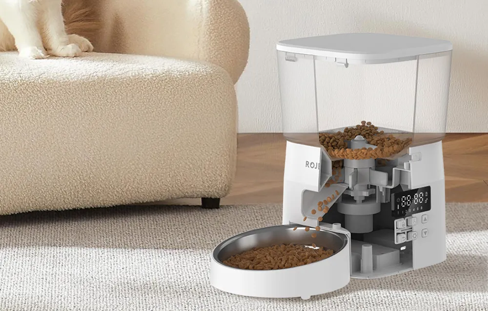 rojeco-2l-automatic-pet-feeder-button-version-white