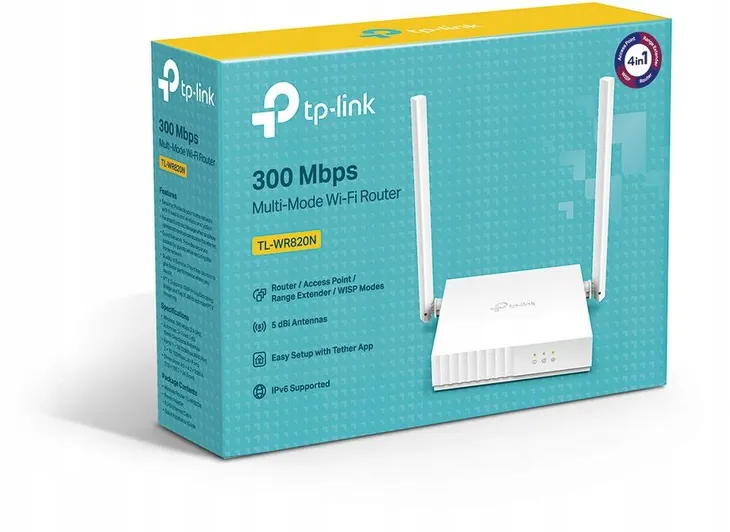 router-tp-link-tl-wr820n-standard-pracy-portow-lan-10-100-mbps