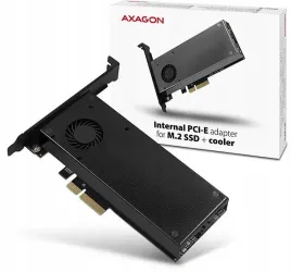adapter-axagon-pcem2-dc-pci-e-x4-na-m-2-nvme-z-chlodzeniem